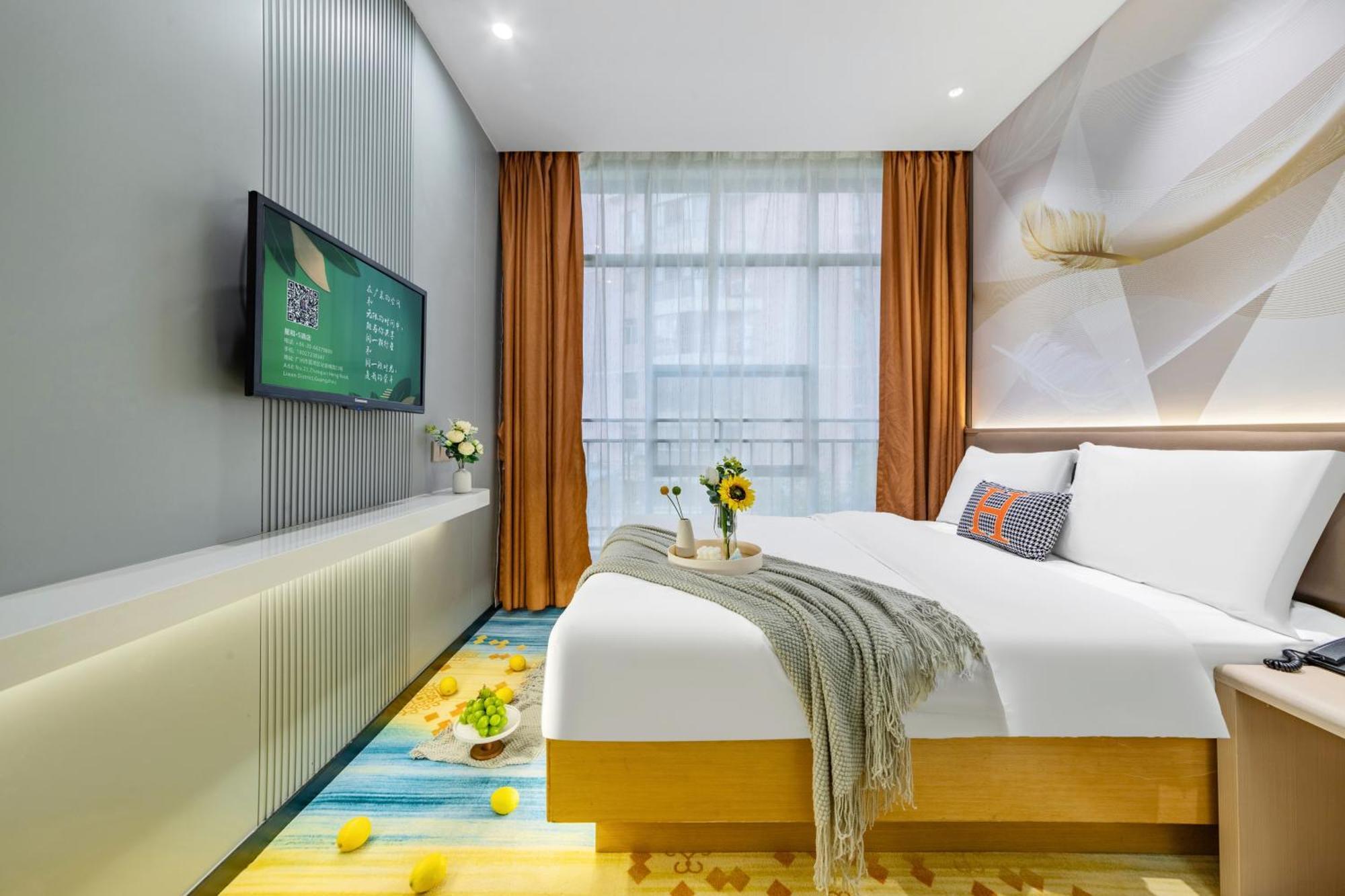 Xinghe Yuezhi S Hotel To Guangzhou Yuexiu Park Railway Station Subway Station -Conference Centerbaima Clothing City Flagship Store--Reputation Preferred Extérieur photo